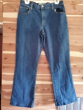 Levi's Dark Blue Wide-Leg Women's Jeans